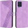 OKZone Cover per Samsung Galaxy M33 5G, Custodia in Pelle Samsung M33 5G, Antiurto Cover a Libro Galaxy M33 5G Magnetica Portafoglio Folio PU Pelle Flip Protettiva Caso con Wallet Case Cover (Porpora)