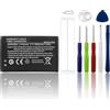 SwarKing Batteria di ricambio DWRr600b compatibile con D-Link DWR-932 Pocket 4G Hotspot WiFi 4G con toolkit