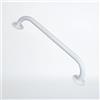 NRS Nottingham Rehab Supplies M83684 - maniglione (acciaio, 305 millimetri), disegno rotondo, bianco