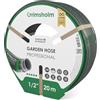 Grimsholm Green Tubo da giardino Professional, 20 m