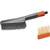 Gardena Set pulizia Cleansystem con spazzola manuale S soft: spazzola per superfici delicate e aree strette, regolazione del flusso, incl. bastoncini shampoo per una pulizia efficace (18860-20)