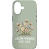 Cottagecore Farm Studio Custodia per iPhone 17 Cottagecore Bee Flower Grove Where You Are Wildflower Garden