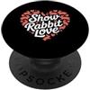 Livestock Show Gifts | Rabbit Show Gifts Spettacolo Coniglio Spettacolo Bestiame Mamma Coniglio PopSockets PopGrip Adesivo