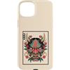 Hannya Oni Mask Aesthetic By TW Custodia per iPhone 15 Plus Yokai Oni Maschera Diavolo Giapponese Demone Tattoo Oni Mask