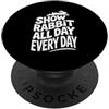 Livestock Show Gifts | Rabbit Show Gifts Spettacolo Coniglio Spettacolo Bestiame Mamma Coniglio PopSockets PopGrip Adesivo