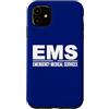 EMS FIRST RESPONDER UNIFORM COSTUME APPA Custodia per iPhone 11 SERVIZI MEDICI DI EMERGENZA SME PARAMEDICO EMT STELLA DELLA VITA