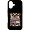 Dog Lover Book Mom Reading Dogs Forever Custodia per iPhone 17 Libro Mom Dog Lover Fiction And Dogs Forever Reading