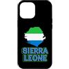 Sierra Leone African Heritage Clothing & Custodia per iPhone 12 Pro Max Bandiera della Sierra Leone Patriottica Uomini Donne Bambini Leone