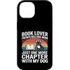 French Bulldog Mom Reading Book Lover Custodia per iPhone 14 Amante dei libri Bulldog francese Mamma Solo One Mre Capitolo Con Cane