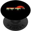 Nature Lover Outdoor Forest Wildlife Tre Retro Foresta Natura All'aperto Wildlife Alberi Vintage Paes PopSockets PopGrip Adesivo