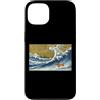 Weiner Dog Mom Doxie Gifts T Shirts & Ho Custodia per iPhone 13 Funnny Retro Vintage Surfing a Wave Dachshund Lover