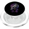 Native American Heritage Day Spirit Anim Raven Spirit Totem Indigeni Nativi Americani Patrimonio Giornata PopSockets PopGrip per MagSafe