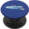 North Harbor Studio Capitano della barca elettrica PopSockets PopGrip Adesivo