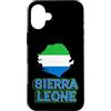 Sierra Leone African Heritage Clothing & Custodia per iPhone 16 Plus Bandiera della Sierra Leone Patriottica Uomini Donne Bambini Leone