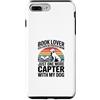 Golden Retriever Mom Book Lover Reading Custodia per iPhone 7 Plus/8 Plus Amante dei libri Golden Retriever Mamma solo un altro capitolo