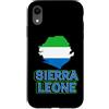 Sierra Leone African Heritage Clothing & Custodia per iPhone XR Bandiera della Sierra Leone Patriottica Uomini Donne Bambini Leone