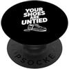 Fraxoweb Le tue scarpe sono slegate PopSockets PopGrip Adesivo