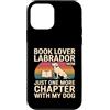 Reading Labrador Dog Lover Custodia per iPhone 12 mini Book Lover LabradorMom solo un altro capitolo con il mio cane