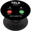 Funny Travel Holiday Souvenirs Gifts Tela sta chiamando e devo andare in Honduras in viaggio PopSockets PopGrip Adesivo