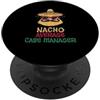 Mexican Heritage Cinco de Mayo Apparel G Nacho Average Case Manager, Cinco de Mayo PopSockets PopGrip Adesivo