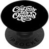 French Expressions C'est pas tes Oignons French Fatti gli affari tuoi PopSockets PopGrip Adesivo