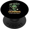 Flying Saucer Sci Fi Designs Alien Believer UFO Amante dello Spazio Extraterrestre PopSockets PopGrip Adesivo