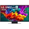 LG QNED evo AI MiniLED 50 pollici Serie QNED86B 50QNED86B6B, Smart TV 4K, Dolby Vision, Processore α8 Gen3, AI Magic Remote, webOS con Gemini e Copilot, Spessore 29,7mm, Motion Booster 288, TV 2026