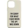 AI Vibe Code Programming Developer Humor Custodia per iPhone 13 Pro Max Codifica divertente Vibe Agente AI Developer Prompt Ingegnere Coder