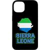 Sierra Leone African Heritage Clothing & Custodia per iPhone 13 Bandiera della Sierra Leone Patriottica Uomini Donne Bambini Leone