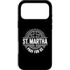 Saint Martha Pray For Us Christian Inter Custodia per iPhone 17 Pro Max Santa Marta Patrona Dell'ospitalità Devozione Cattolica