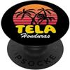 Funny Travel Holiday Souvenirs Gifts Tela Honduras Viaggi PopSockets PopGrip Adesivo