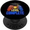 Graduation Kids Brick Master Builder Bri Livello Completa Brick Builder Laurea Laurea PopSockets PopGrip Adesivo