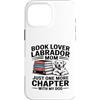 Reading Labrador Dog Lover Custodia per iPhone 16 Pro Max Book Lover LabradorMom solo un altro capitolo con il mio cane