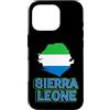 Sierra Leone African Heritage Clothing & Custodia per iPhone 16 Pro Bandiera della Sierra Leone Patriottica Uomini Donne Bambini Leone
