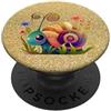 Sunset Vibe Co. I Love Snails Cute Colorful Lumaca Graphic Design PopSockets PopGrip Adesivo