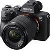 Sony Alpha 7 III Fotocamera full frame con obiettivo 28-70 mm - 24,2 MP, video 4K, autofocus veloce da 0,02 s, scatto continuo da 10 fps, stabilizzazione a 5 assi, ideale per foto e video