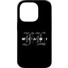 LEVART Travel City Minimal Florida Ameri Custodia per iPhone 14 Pro Miami FL Florida vintage