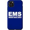 EMS FIRST RESPONDER UNIFORM COSTUME APPA Custodia per iPhone 11 Pro Max SERVIZI MEDICI DI EMERGENZA SME PARAMEDICO EMT STELLA DELLA VITA