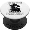 Strega gotica Witchcore Magia oscura Mis Mistica strega gotica witchcore femminile oscura magia PopSockets PopGrip Adesivo