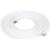 Amazon Basics Cavo di rete Ethernet patch Cat7 ad alta velocità gigabit con connettori RJ45, bianco, 15m (confezione da 1)