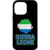 Sierra Leone African Heritage Clothing & Custodia per iPhone 14 Pro Max Bandiera della Sierra Leone Patriottica Uomini Donne Bambini Leone