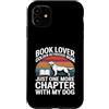 Golden Retriever Mom Book Lover Reading Custodia per iPhone 11 Amante dei libri Golden Retriever Mamma solo un altro capitolo
