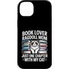 Ragdoll Cat Mom Reading Book Lover Custodia per iPhone 14 Plus Book Lover Ragdoll Mom Solo un altro capitolo con il mio gatto