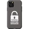 Computer Sys Admin geek nerd divertiment Custodia per iPhone 11 Pro Admin Computer Password Scientist Divertente Uomini Donne