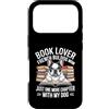 French Bulldog Mom Reading Book Lover Custodia per iPhone 17 Pro Book Lover Bulldog francese Just One Mre Capitolo Con Cane