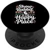 Livestock Show Gifts | Rabbit Show Gifts Spettacolo Coniglio Spettacolo Bestiame Mamma Coniglio PopSockets PopGrip Adesivo