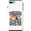 Reading Labrador Dog Lover Custodia per iPhone 7 Plus/8 Plus Libro Lover Labrador Solo un altro capitolo con il mio cane
