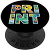Additive Manufacturing Tech Shop Appassionato di stampa 3D per appassionati di produzione additiva PopSockets PopGrip Adesivo