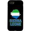 Sierra Leone African Heritage Clothing & Custodia per iPhone SE (2020) / 7/8 Bandiera della Sierra Leone Patriottica Uomini Donne Bambini Leone