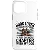 Reading German Shepherd Mom Book Lover D Custodia per iPhone 16 Pro Max Amante dei libri Pastore Tedesco Mamma Capitolo Con Il Mio Cane